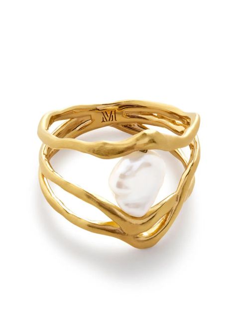 Monica Vinader x Amy Powney keshi-pearl ring - Gold - zdjęcie produktu nr 1