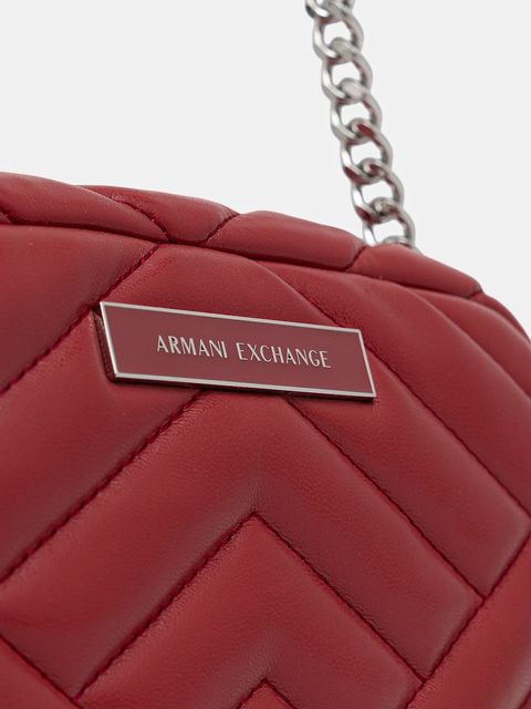 Armani Exchange torebka kolor czerwony 949158 4R742
