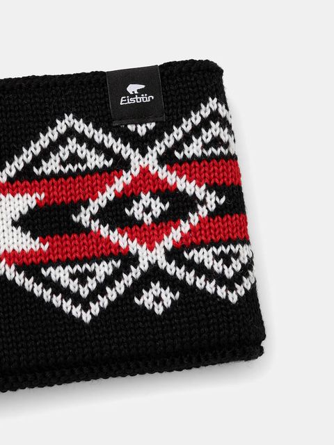 Eisbar opaska z dodatkiem wełny Jarek STB kolor czarny E36156 - zdjęcie produktu nr 2