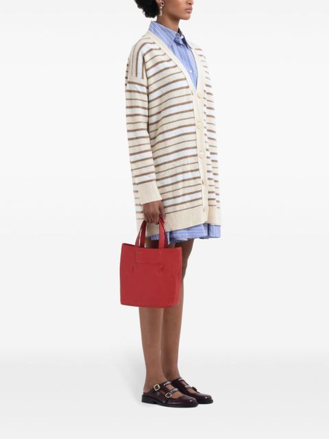 Marni striped cardigan - Neutrals
