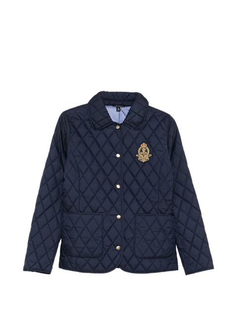 Lauren Ralph Lauren quilted emblem jacket - Blue - zdjęcie produktu nr 1