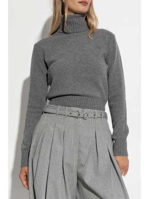 AMI Paris Ami de Coeur cashmere jumper - Grey - zdjęcie produktu nr 2