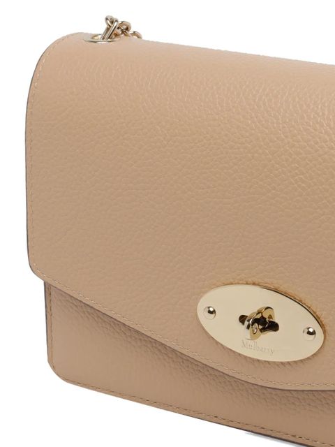 Mulberry small Darley turn-lock leather shoulder bag - Neutrals