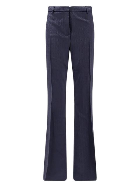 ETRO paisley-pattern flared trousers - Blue - zdjęcie produktu nr 1