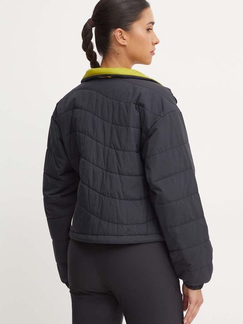 Columbia kurtka Wallowa Insulated damska kolor czarny przejściowa oversize 2090751