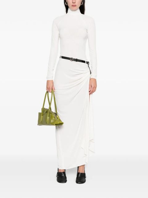 Coperni long-sleeve belted dress - White - zdjęcie produktu nr 2