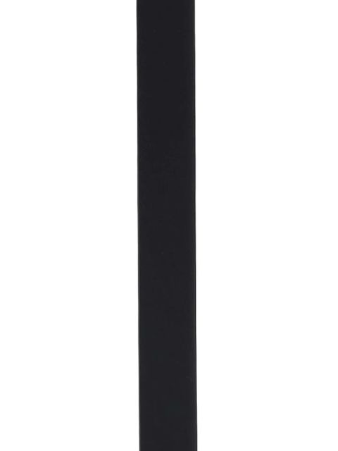 Miu Miu oval-buckle leather belt - Black - zdjęcie produktu nr 2