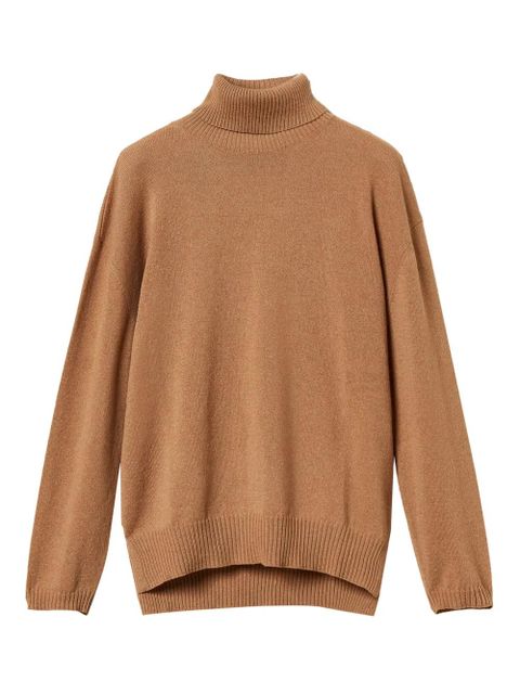TWINSET turtle neck sweater - Brown - zdjęcie produktu nr 1
