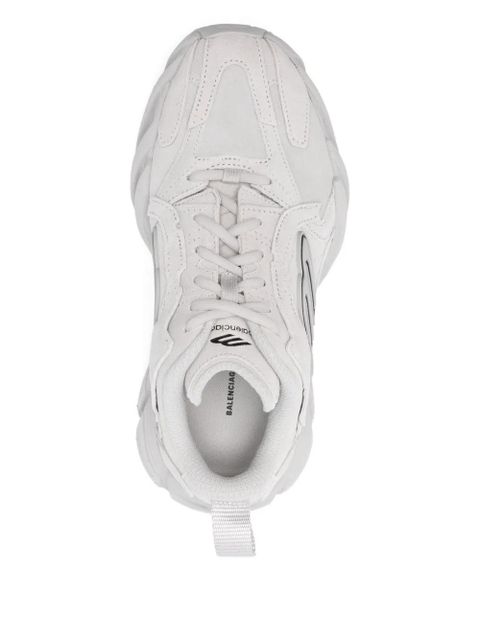 Balenciaga Monday logo-detail chunky sneakers - 1011 FULL LIGHT GREY