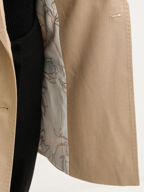 Mos Mosh kamizelka kolor beżowy dwurzędowa 169770