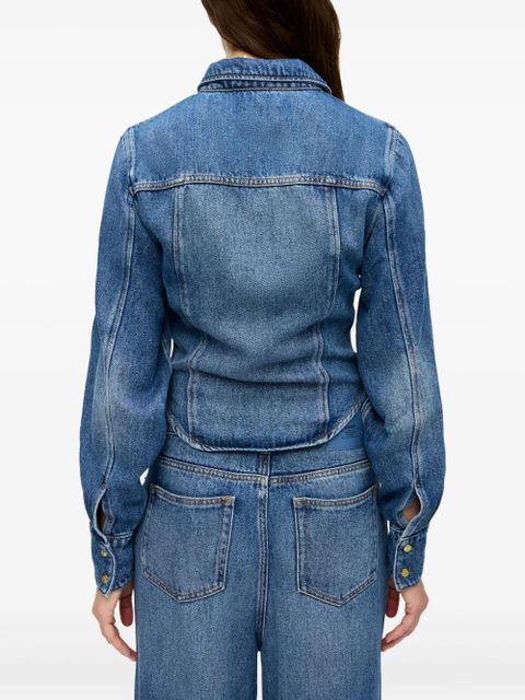 GANNI denim shirt - Blue