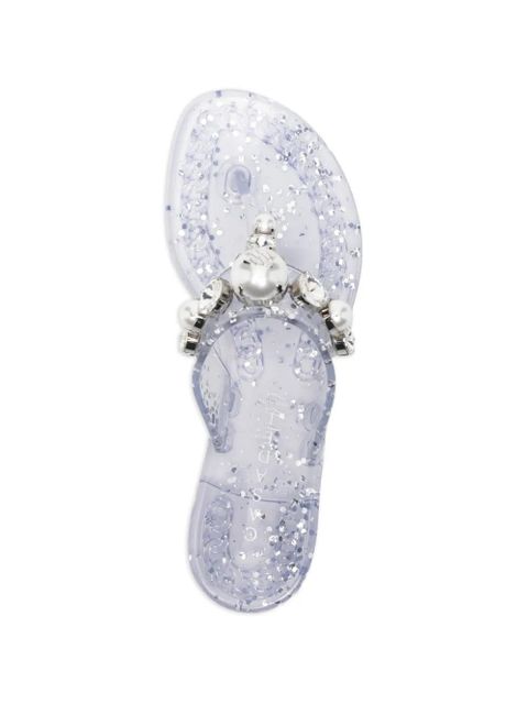 Casadei embellished sandals - White