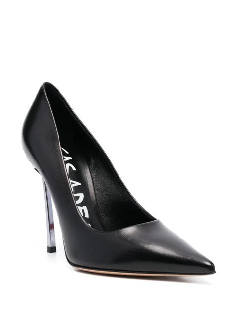 Casadei sculpted-heel 110mm leather pumps - Black - zdjęcie produktu nr 2