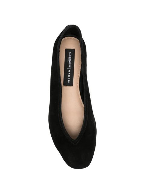 Manebi pointed ballet flats - Black