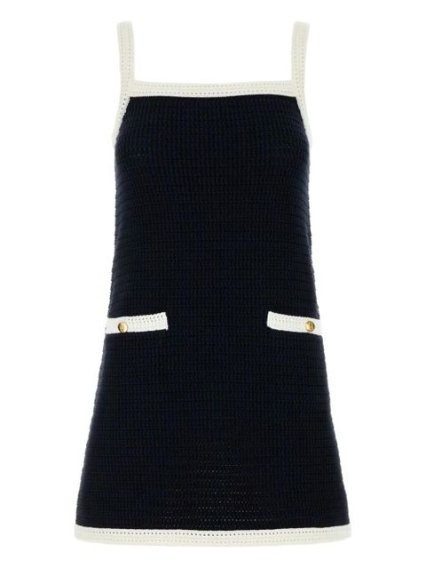 Gucci crochet mini dress - Blue - zdjęcie produktu nr 1