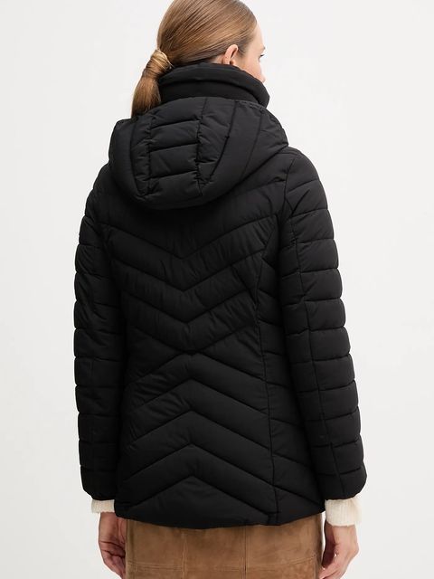 Dkny kurtka kolor czarny zimowa DLEMPN45