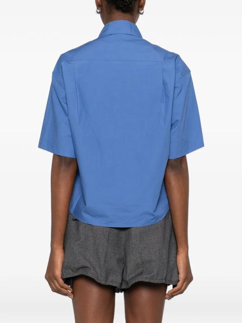 SANDRO embellished shirt - Blue