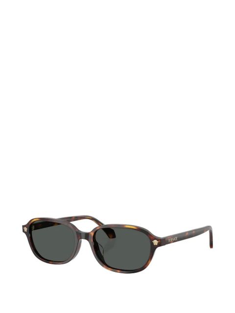 Versace Eyewear round sunglasses - Brown - zdjęcie produktu nr 2