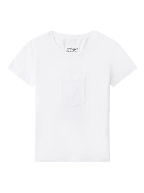 MM6 Maison Margiela pocket-detail T-shirt - White - zdjęcie produktu nr 1