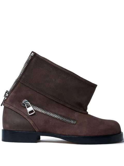 JW Anderson suede ankle boots - Brown - zdjęcie produktu nr 1
