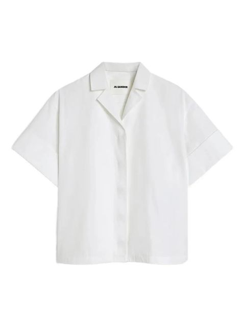 Jil Sander short-sleeve plain shirt - White - zdjęcie produktu nr 1