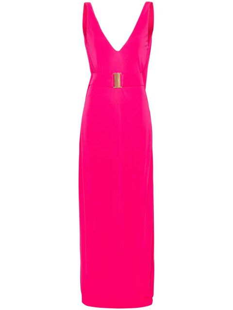 PINKO Cabreo V-neck maxi dress - zdjęcie produktu nr 1