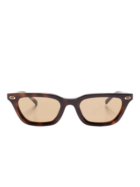 Gucci Eyewear cat-eye sunglasses - Brown - zdjęcie produktu nr 1