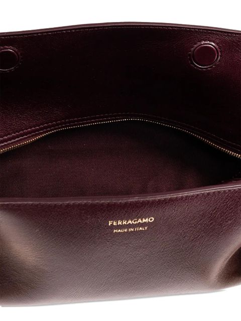 Ferragamo Folded Small chain shoulder bag - Purple
