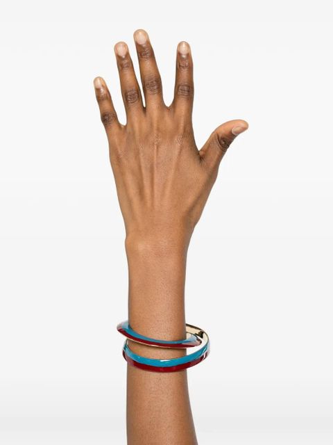 Marni enamel spiral bracelet - Blue - zdjęcie produktu nr 2