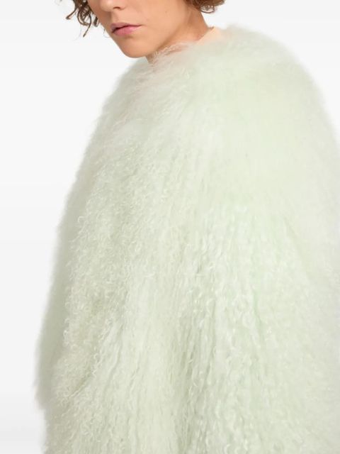 Yves Salomon shearling jacket - Green