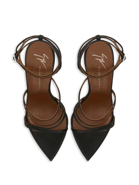 Giuseppe Zanotti 105mm Intriigo Claire sandals - Black