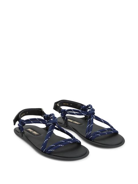 Miu Miu Riviere sandals - Blue