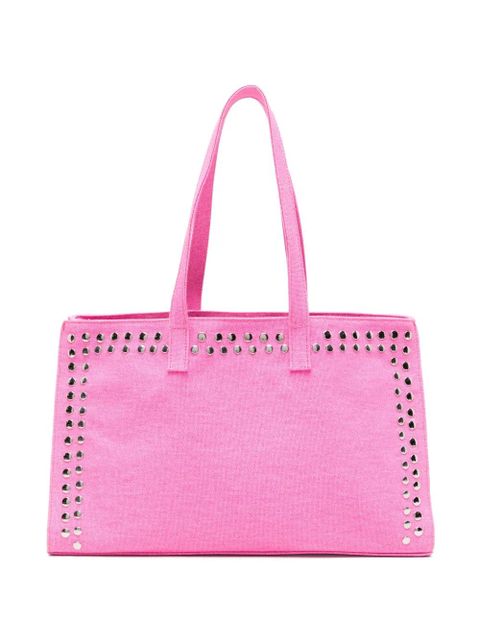Gimaguas medium stud-embellished tote bag - Pink - zdjęcie produktu nr 1
