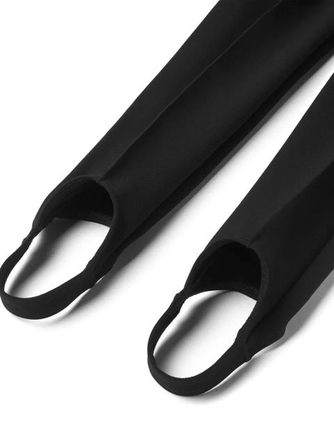 Versace Greca Border stirrup leggings - Black