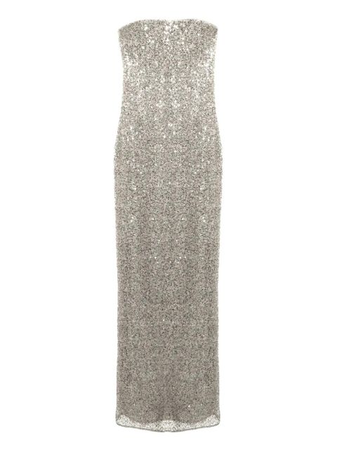 Simkhai Xyla embellished maxi dress - Grey - zdjęcie produktu nr 2