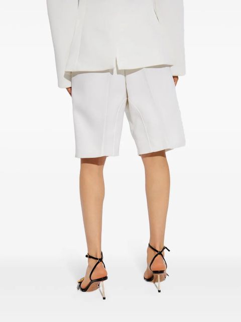 Jacquemus high-rise pleated tailored shorts - White - zdjęcie produktu nr 2
