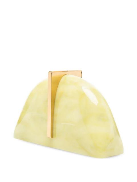 Cult Gaia Laguna clutch bag - Green