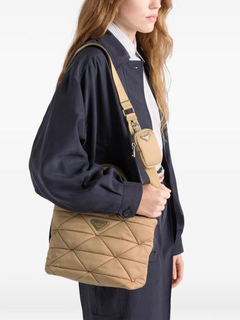 Prada small padded Re-Nylon tote - Neutrals - zdjęcie produktu nr 2