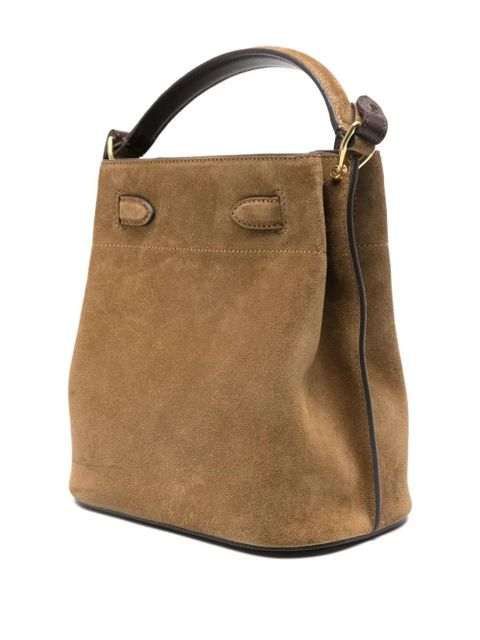 Mulberry Islington suede bucket bag - Brown
