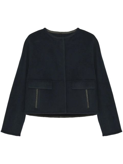 Yves Salomon cashmere jacket - Blue - zdjęcie produktu nr 1