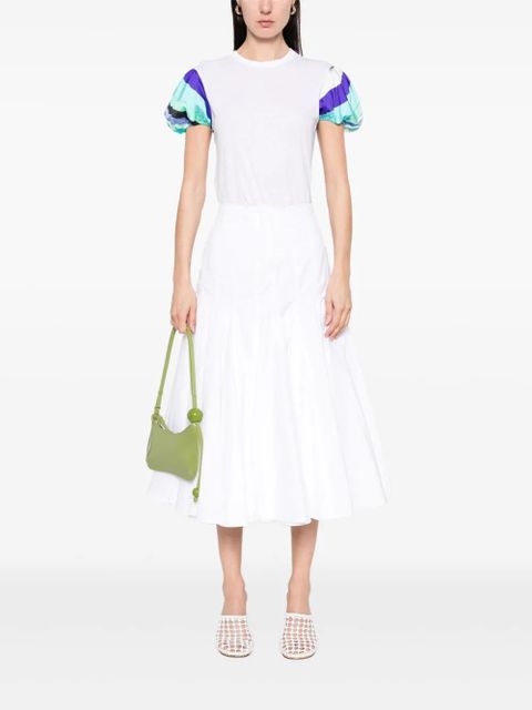 PUCCI printed short-sleeves T-shirt - White