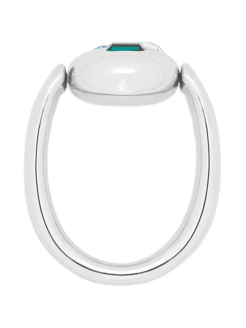 LOEWE crystals sterling silver ring