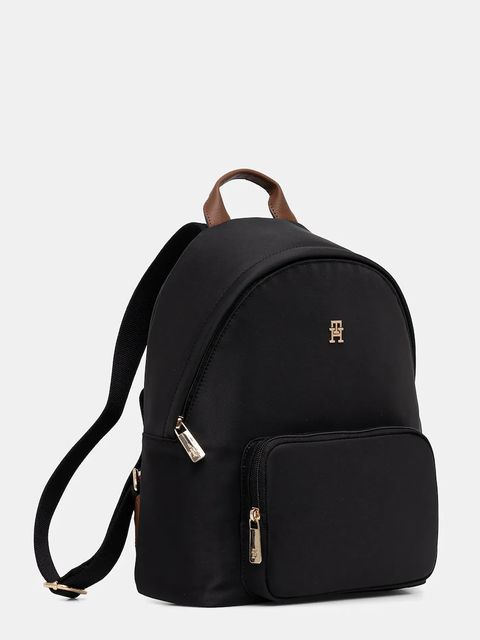 Tommy Hilfiger plecak damski kolor czarny mały gładki AW0AW17939 - zdjęcie produktu nr 2