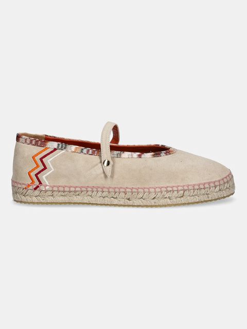 Missoni espadryle zamszowe Lola
