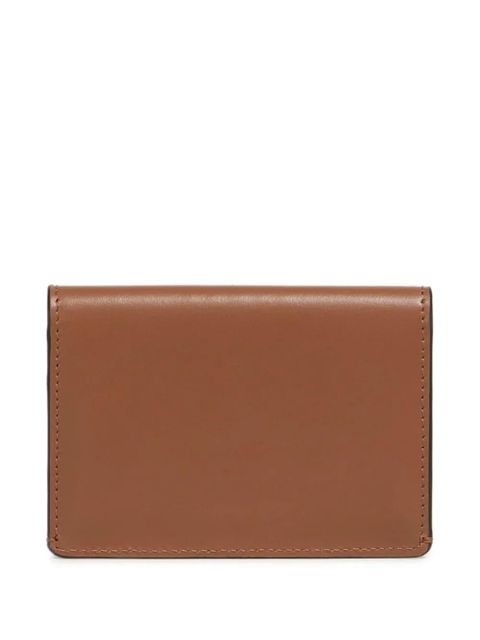 Marni leather cardholder - Brown