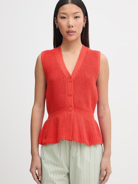 Mos Mosh sweter rozpinany damski bawełniany Herbi - zdjęcie produktu nr 1