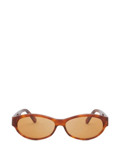 Marni Ozound oval-lens sunglasses - Brown - zdjęcie produktu nr 1