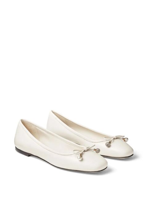 Jimmy Choo Elme ballerina shoes - White - zdjęcie produktu nr 2