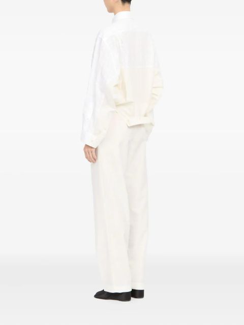 MM6 Maison Margiela pocket long-sleeved shirt - White
