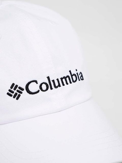 Columbia czapka z daszkiem ROC II kolor biały z aplikacją 1766611